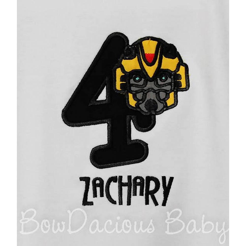 Transformers bumblebee deals birthday shirt