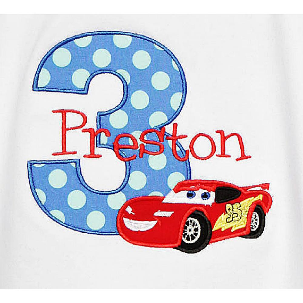 Disney cars 1st deals birthday outfit