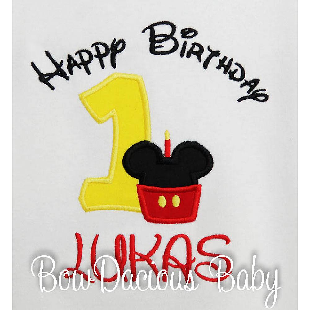 Mickey and minnie on sale twin birthday outfits