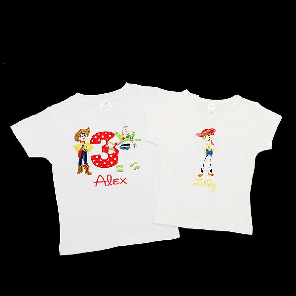 Personalized Toy Story Birthday Shirt and Jessie Sister Shirt, Custom, Any  Age