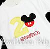 Mickey Mouse Birthday Shirt, Boys Outfit, Boys Shirt, Birthday Outfit, Birthday, Boys Birthday Shirt, Mickey Mouse, Toddler, Baby, Disney
