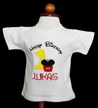 Mickey Mouse Birthday Shirt, Mickey Mouse Birthday Shirt with Number Birthday Boy, Quick Ship