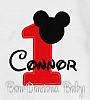 Mickey Mouse Birthday Boy Bib