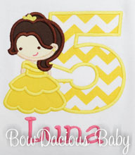 Beauty and the Beast Birthday Shirts and Onesies
