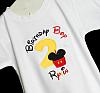 Personalized Disney Mickey Mouse Birthday Boy T-Shirt, Custom, Any Age