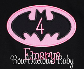 Girls' Batman Birthday Shirt, Superhero Girl Shirt, Little Girl Batman, Batgirl, Any Age, Any Colors, Tank Top, Shirt, Romper, Onesie, Dress