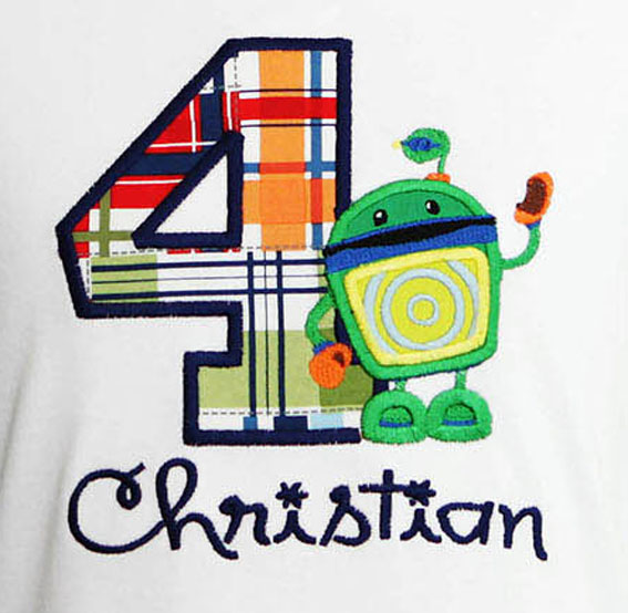 Umizoomi Bot Birthday Shirt or Onesie, Custom