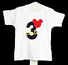 Mickey Mouse Ears Birthday Shirt Disney Font Applique Personalized