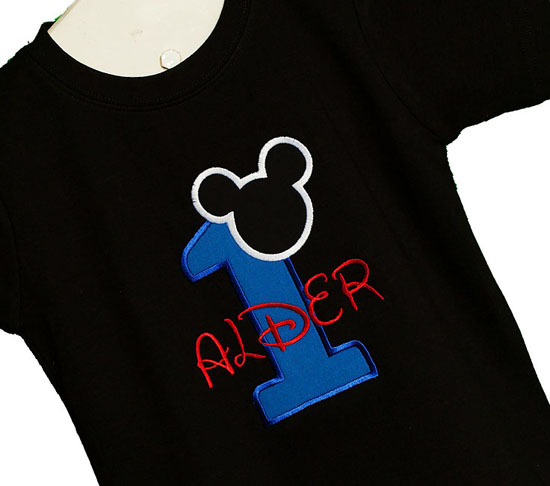 Mickey Mouse Shirt for Boys - Birthday Shirt