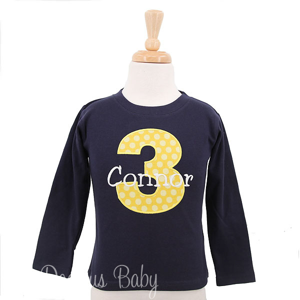 3RD BIRTHDAY SHIRT, Boys 3rd Birthday Shirt, Available For All Ages, Any Colors