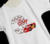 Cars McQueen Number Shirt Happy Birthday Personalized, Any Age, You Pick the Fabrics