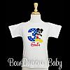 Mickey Mouse Birthday Shirt or Onesie, Custom, Any Age, Full Body Mickey