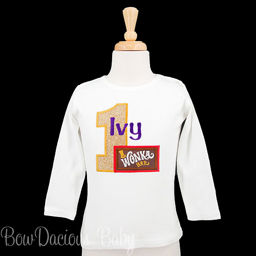Charlie and the Chocolate Factory Birthday Shirt, Custom, Personalized