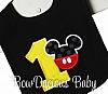 Mickey Mouse Bib, Custom Mickey Mouse Bib, Mickey 1st Birthday Bib, Mickey First Birthday Bib, Cake Smash Bib, Custom Colors and Fabric
