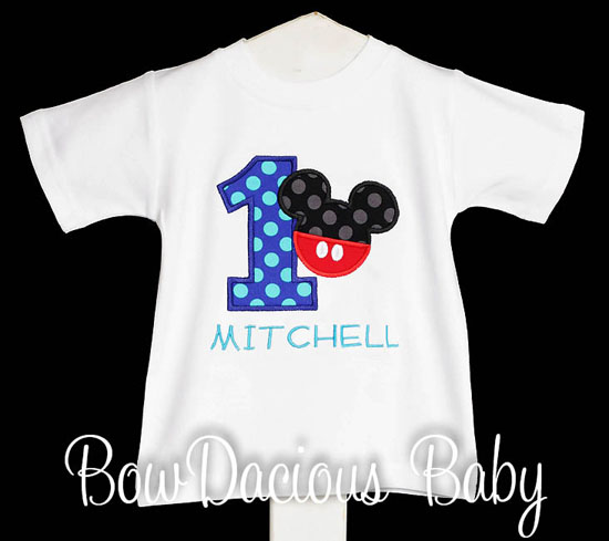 Mickey Mouse Clubhouse Birthday Shirt