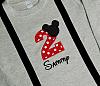 Mickey Mouse Birthday Shirt with Suspenders, Custom Colors, Any Age, Shirt or Onesie