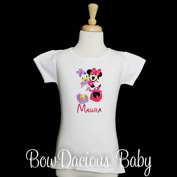 Minnie and Daisy Personalized Shirt, Personalized Disney Vacation Shirt, Custom