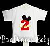 Personalized Mickey Mouse Birthday Shirt