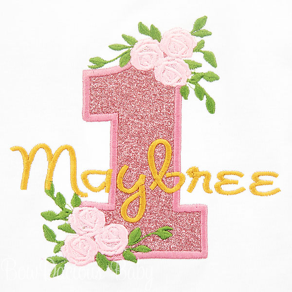 Rose Gold Birthday Shirt, Floral Birthday Shirt, Mini Roses, Flower Birthday Shirt, Custom Made to your Specifications, Any Colors