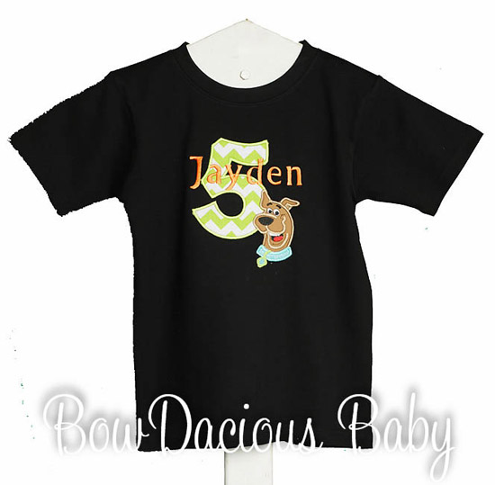 Scooby Doo Birthday Shirt, Personalized, Custom, Any Age