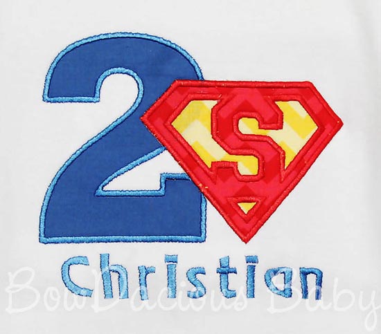 Superman Birthday Shirt or Onesie