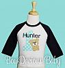 Personalized Teddy Bear Birthday Shirt, Custom, Any Age, Boys or Girls
